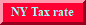 New York Tax Rate